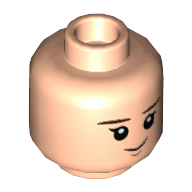 Lego hlava, tělová světlá (6236271)